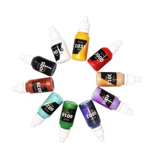 Набор красителей Colorfun Deluxe №2 10 шт. по 15 мл, Resin Pro Набор красителей Colorfun Deluxe №2 10 шт. по 15 мл, Resin Pro