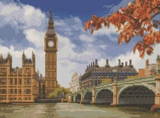 Алмазная вышивка «Лондон» Алмазная вышивка «Лондон»
