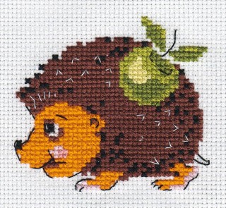 Набор для вышивания «Ежик» Набор для вышивания «Ежик»