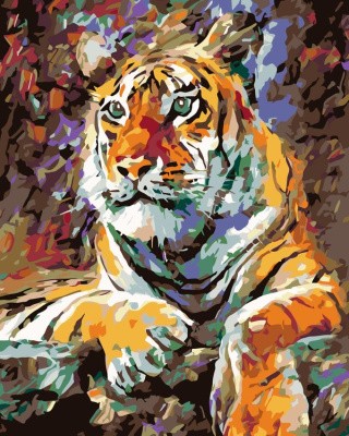 Картина по номерам «Тигр»