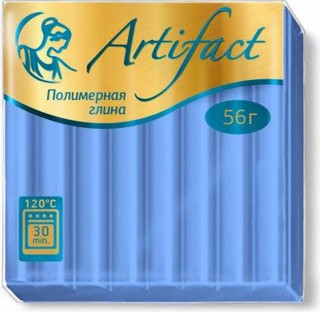 Полимерная глина Артефакт Advanced formula, цвет: 463 джинсовый, 56 г Полимерная глина Артефакт Advanced formula, цвет: 463 джинсовый, 56 г