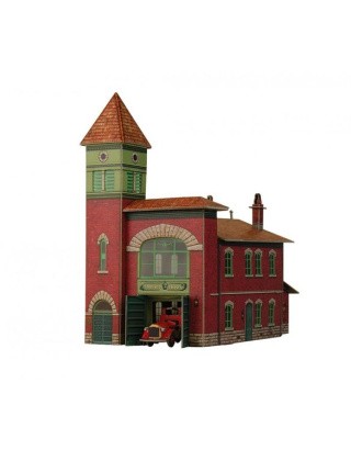 Сборная модель из картона «Пожарное депо» Сборная модель из картона «Пожарное депо»