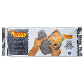 Паста (масса) для моделирования и лепки JOVI, отвердевающая, 1000 г, серая Паста (масса) для моделирования и лепки JOVI, отвердевающая, 1000 г, серая