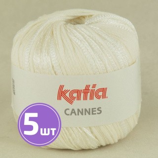 Пряжа Katia Cannes (51), суровый, 5 шт. по 50 г