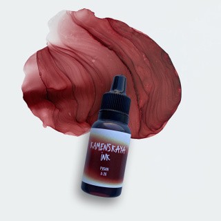 Алкогольные чернила A-26 Рубин 15 мл, Kamenskaya Ink Алкогольные чернила A-26 Рубин 15 мл, Kamenskaya Ink