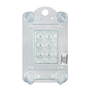 Пластиковая форма для мыла №01 «Тирамису» Пластиковая форма для мыла №01 «Тирамису»