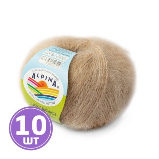 Пряжа Alpina LUCKY MOHAIR (05), бежевый, 10 шт. по 50 г Пряжа Alpina LUCKY MOHAIR (05), бежевый, 10 шт. по 50 г