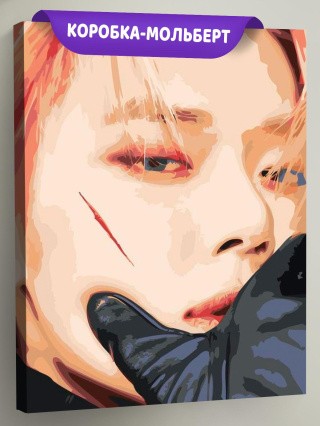 Картина по номерам «Корейская K-POP группа TXT: Чхве Ёнджун»