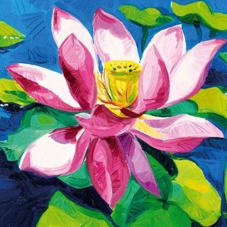 Алмазная вышивка «Лотос» Алмазная вышивка «Лотос»