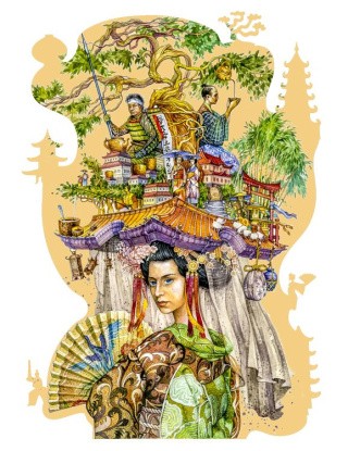 Деревянные пазлы DAVICI «Япония»