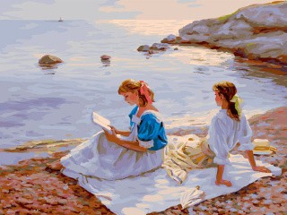 Картина по номерам «На берегу Балтийского моря» Картина по номерам «На берегу Балтийского моря»