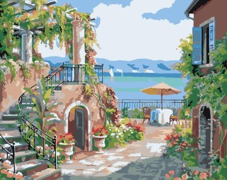 Картина по номерам «Райский отдых» Картина по номерам «Райский отдых»