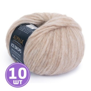 Пряжа Alpina ICE DROPS (06), бежевый, 10 шт. по 50 г Пряжа Alpina ICE DROPS (06), бежевый, 10 шт. по 50 г