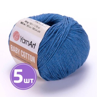 Пряжа YarnArt Baby cotton (447), джинс меланж, 5 шт. по 50 г Пряжа YarnArt Baby cotton (447), джинс меланж, 5 шт. по 50 г