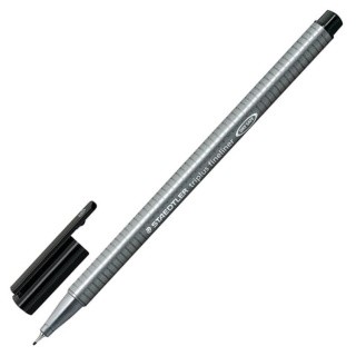 Ручка капиллярная (линер) STAEDTLER «Тriplus fineliner», черная