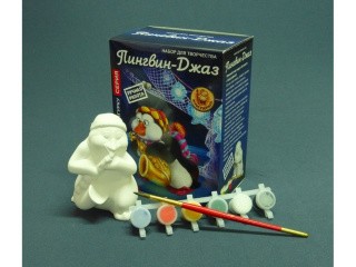 Фигурка для раскрашивания «Пингвин джаз сакс» Фигурка для раскрашивания «Пингвин джаз сакс»