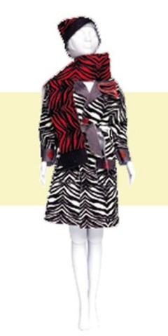 Набор для шитья «Одежда для кукол Judy Zebra №2»