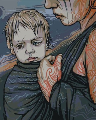 Картина по номерам «Ребёнок» Картина по номерам «Ребёнок»