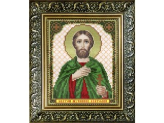 Рисунок на ткани «Святой Мученик Анатолий»