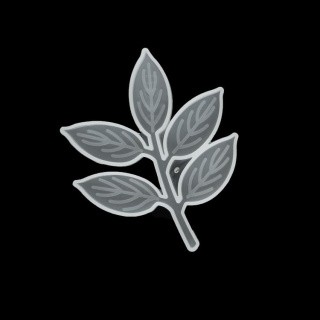 Силиконовый молд подстаканник «Лист №5», Artline Силиконовый молд подстаканник «Лист №5», Artline