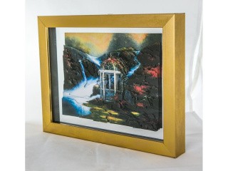 Рамка-аквариум с прозрачным дном для папертоли Рамка-аквариум с прозрачным дном для папертоли