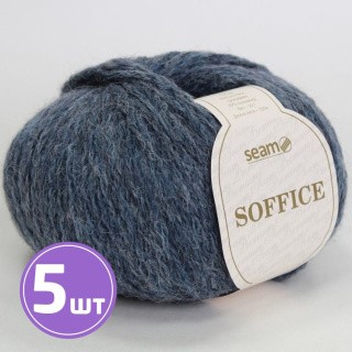 Пряжа SEAM SOFFICE (98120), меланж, 5 шт. по 50 г Пряжа SEAM SOFFICE (98120), меланж, 5 шт. по 50 г