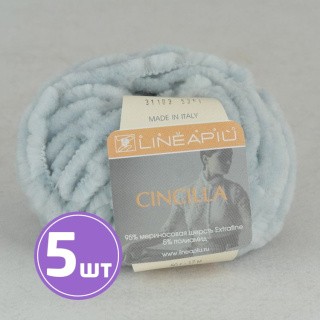 Пряжа LineaPIU CINCILLA (31103), перванш, 5 шт. по 50 г Пряжа LineaPIU CINCILLA (31103), перванш, 5 шт. по 50 г