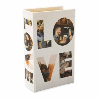 Шкатулка-книга «Love», 17х11х5 см, Gamma