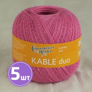 Пряжа Семеновская Kable duo (51557), флокс-мультиколор 5 шт. по 100 г Пряжа Семеновская Kable duo (51557), флокс-мультиколор 5 шт. по 100 г
