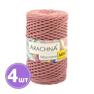 Пряжа Arachna Macrame Mini (46), античная роза, 4 шт. по 250 г