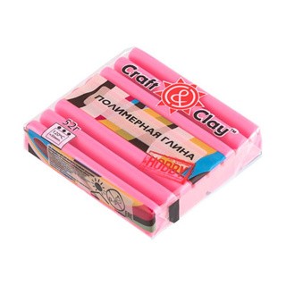 Полимерная глина Craft&Clay, цвет: 1046 арбузный сорбет, 52 г Полимерная глина Craft&Clay, цвет: 1046 арбузный сорбет, 52 г