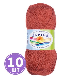 Пряжа Alpina VIVEN (18), темно-рыжий, 10 шт. по 50 г Пряжа Alpina VIVEN (18), темно-рыжий, 10 шт. по 50 г