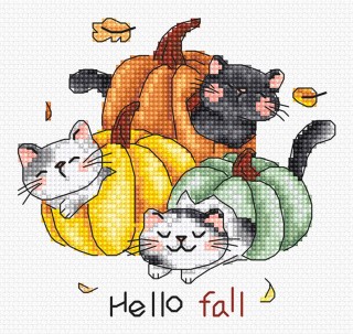 Набор для вышивания «Hello Fall (Привет, осень)» Набор для вышивания «Hello Fall (Привет, осень)»