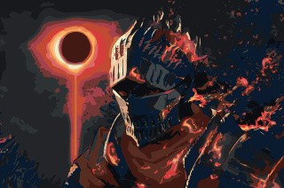 Картина по номерам «Dark Souls Дарк Соулс: Душа пепла 2»