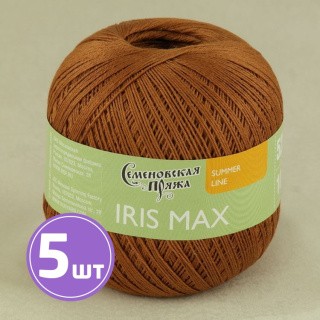 Пряжа Семеновская IRIS max (219), темное золото 5 шт. по 100 г Пряжа Семеновская IRIS max (219), темное золото 5 шт. по 100 г