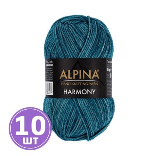 Пряжа Alpina HARMONY (05), темно-бирюзовый, 10 шт. по 50 г Пряжа Alpina HARMONY (05), темно-бирюзовый, 10 шт. по 50 г