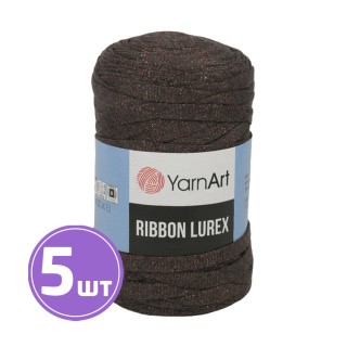 Пряжа YarnArt Ribbon Lurex (Риббон Люрекс) (736), кофе, 5 шт. по 250 г Пряжа YarnArt Ribbon Lurex (Риббон Люрекс) (736), кофе, 5 шт. по 250 г