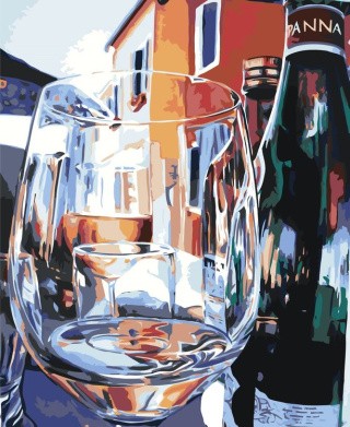 Картина по номерам «Вино» Картина по номерам «Вино»