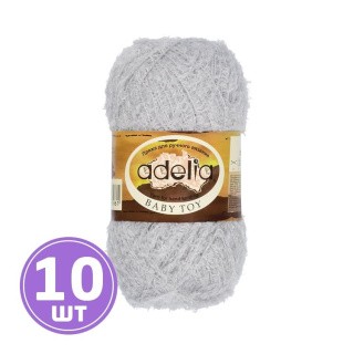 Пряжа Adelia BABY TOY (04), светло-серый, 10 шт. по 50 г