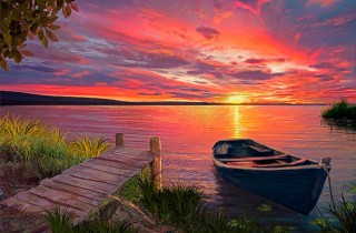 Алмазная вышивка «Вечерняя заря» Алмазная вышивка «Вечерняя заря»