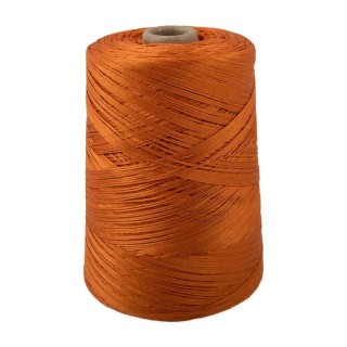Мулине для вышивания, 100% хлопок, 480 г, 1800 м, цвет: №0108 ярко-оранжевый, Gamma