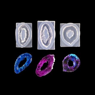 Набор силиконовых форм Мини-жеоды, Resin Pro