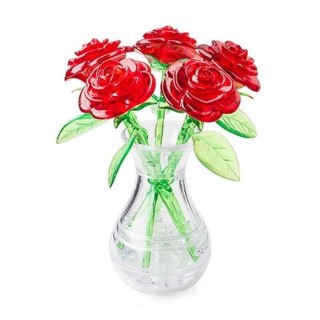 3D Головоломка «Букет в вазе», Crystal Puzzle 3D Головоломка «Букет в вазе», Crystal Puzzle