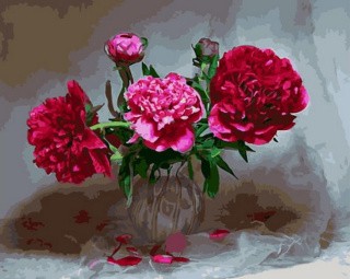 Картина по номерам «Цветы в тени» Картина по номерам «Цветы в тени»