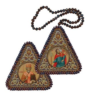 Набор для вышивания «Святой Мученик Христофор и Святой Николай Чудотворец»