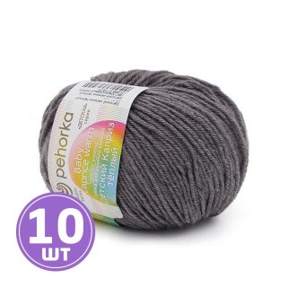 Пряжа Пехорка Детский каприз теплый (1387), меланжевый мокко, 10 шт. по 50 г Пряжа Пехорка Детский каприз теплый (1387), меланжевый мокко, 10 шт. по 50 г