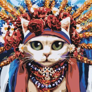 Картина по номерам «Котик» Картина по номерам «Котик»