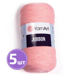 Пряжа YarnArt Ribbon (Риббон) (767), багряный, 5 шт. по 250 г