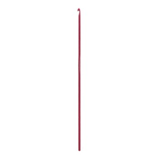 Крючок для вязания красный, металл, 2,5 мм, 15 см, Gamma