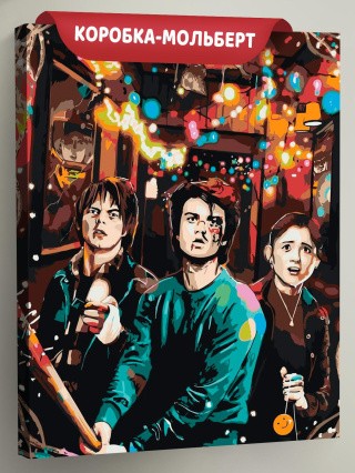 Картина по номерам ОСД Очень странные дела